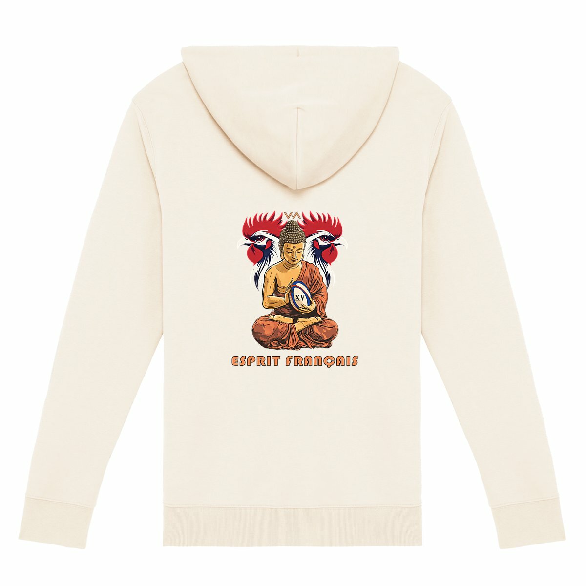Sweat Capuche Unisexe "Esprit Français"