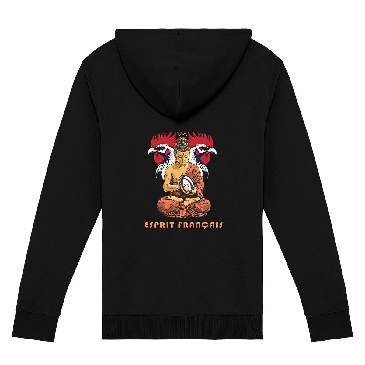 Sweat Capuche Unisexe "Esprit Français"