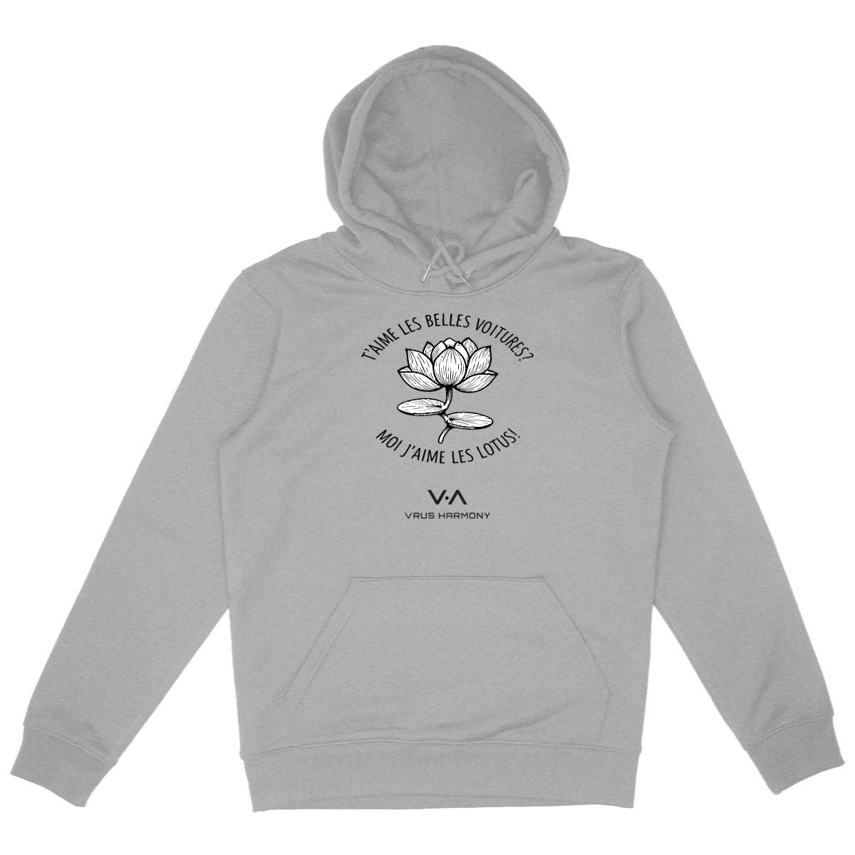 Sweat Capuche Epais Unisexe" t'aime les belles voitures"