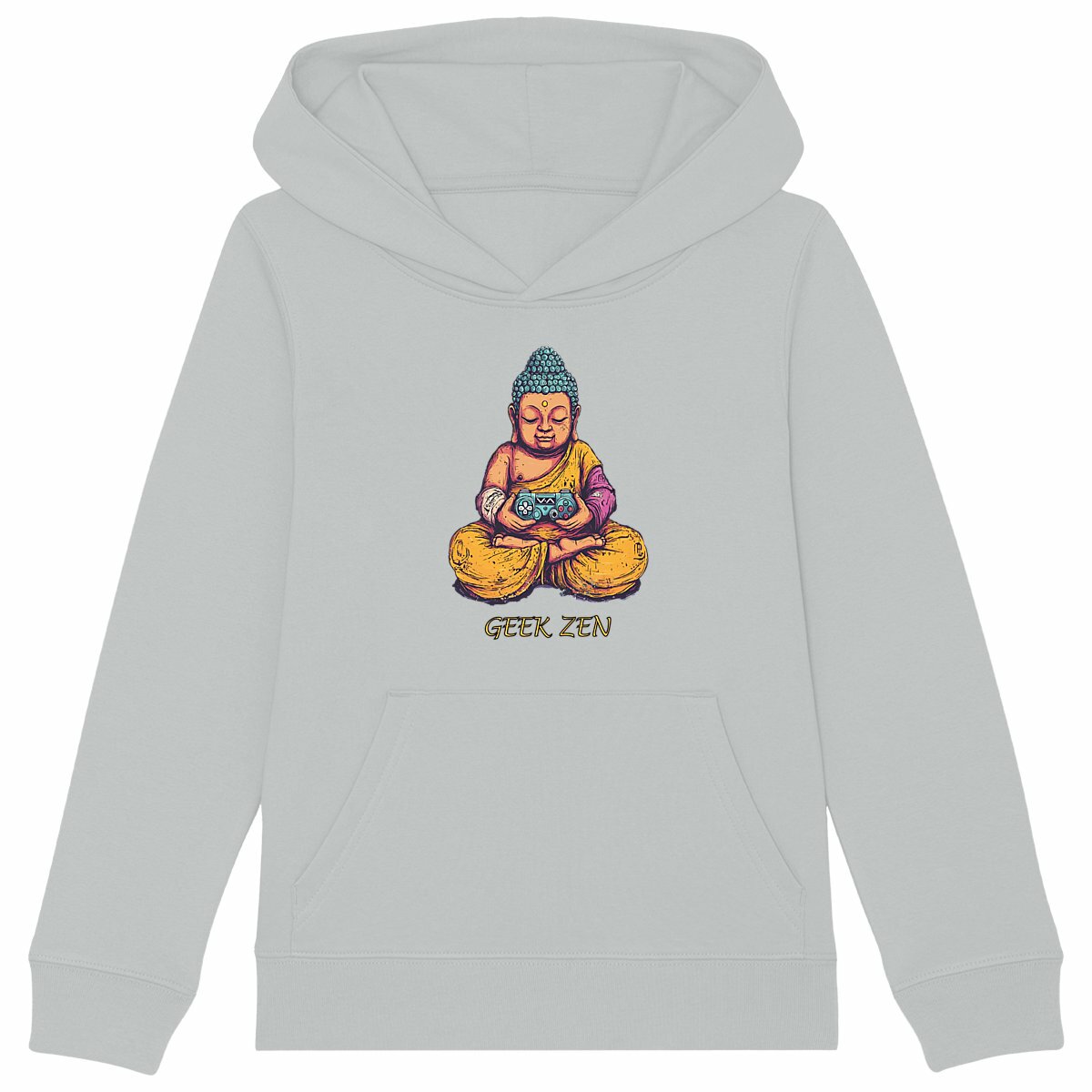 Sweat Capuche Enfant "Geek Zen"