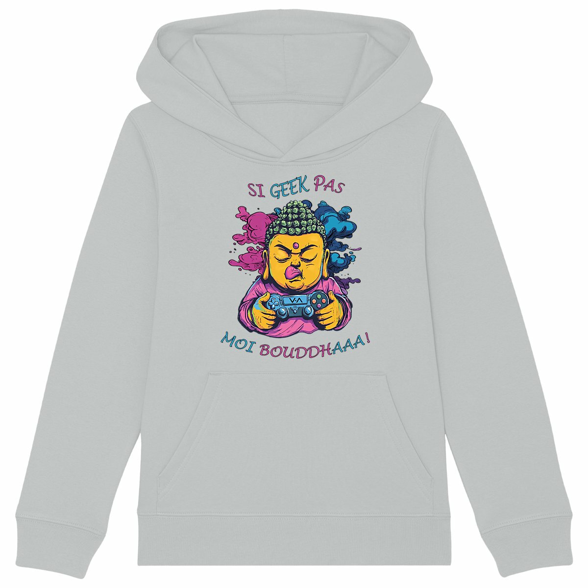 Sweat Capuche Enfants "Moi Bouddhaaa"