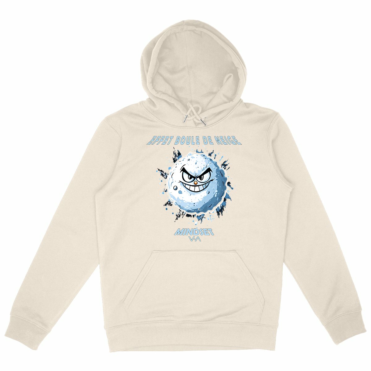 Sweat Capuche "Boule de Neige"