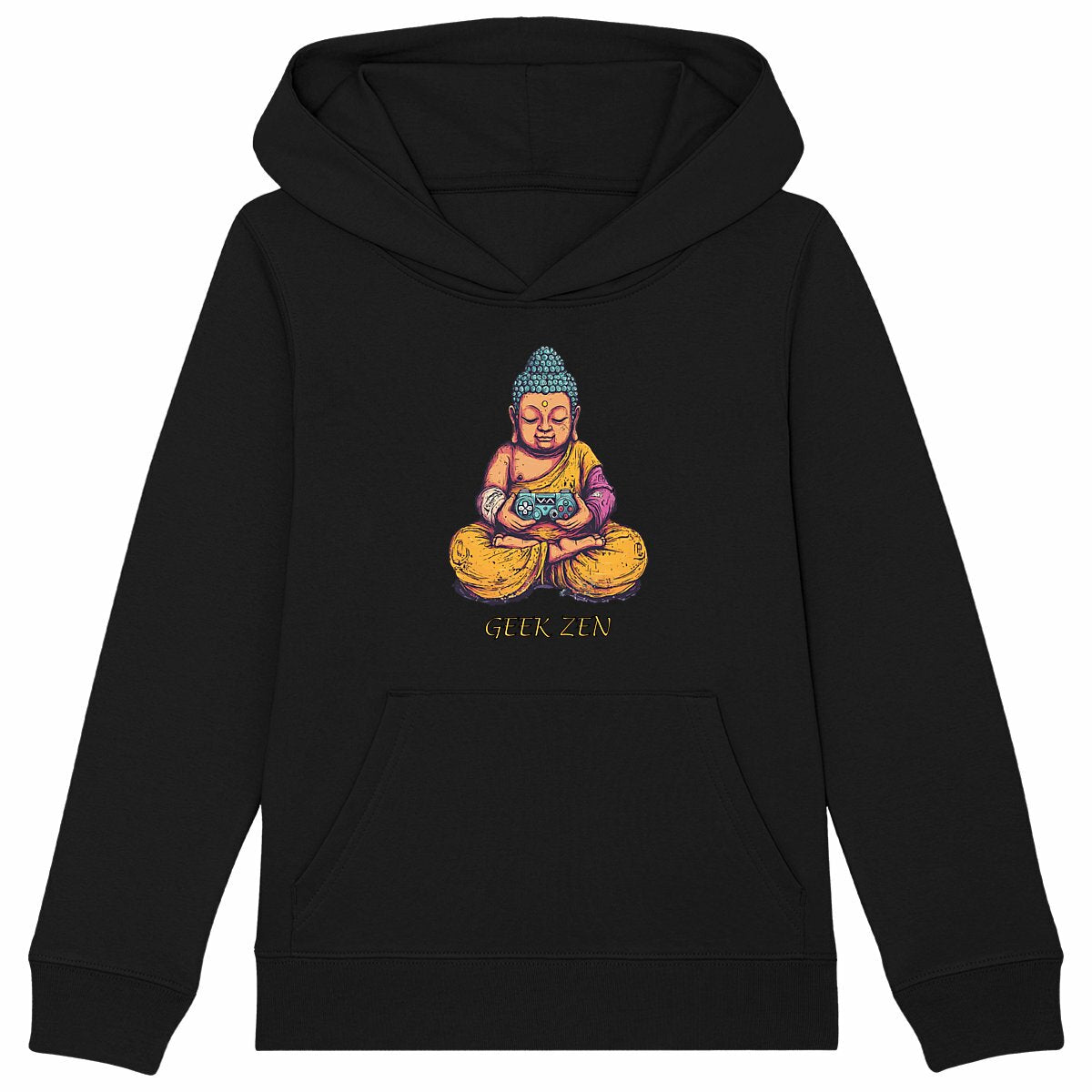 Sweat Capuche Enfant "Geek Zen"